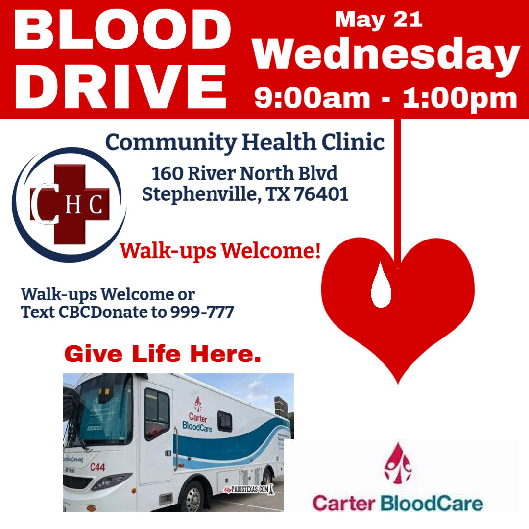 Carter Blood Care 5.21.2025