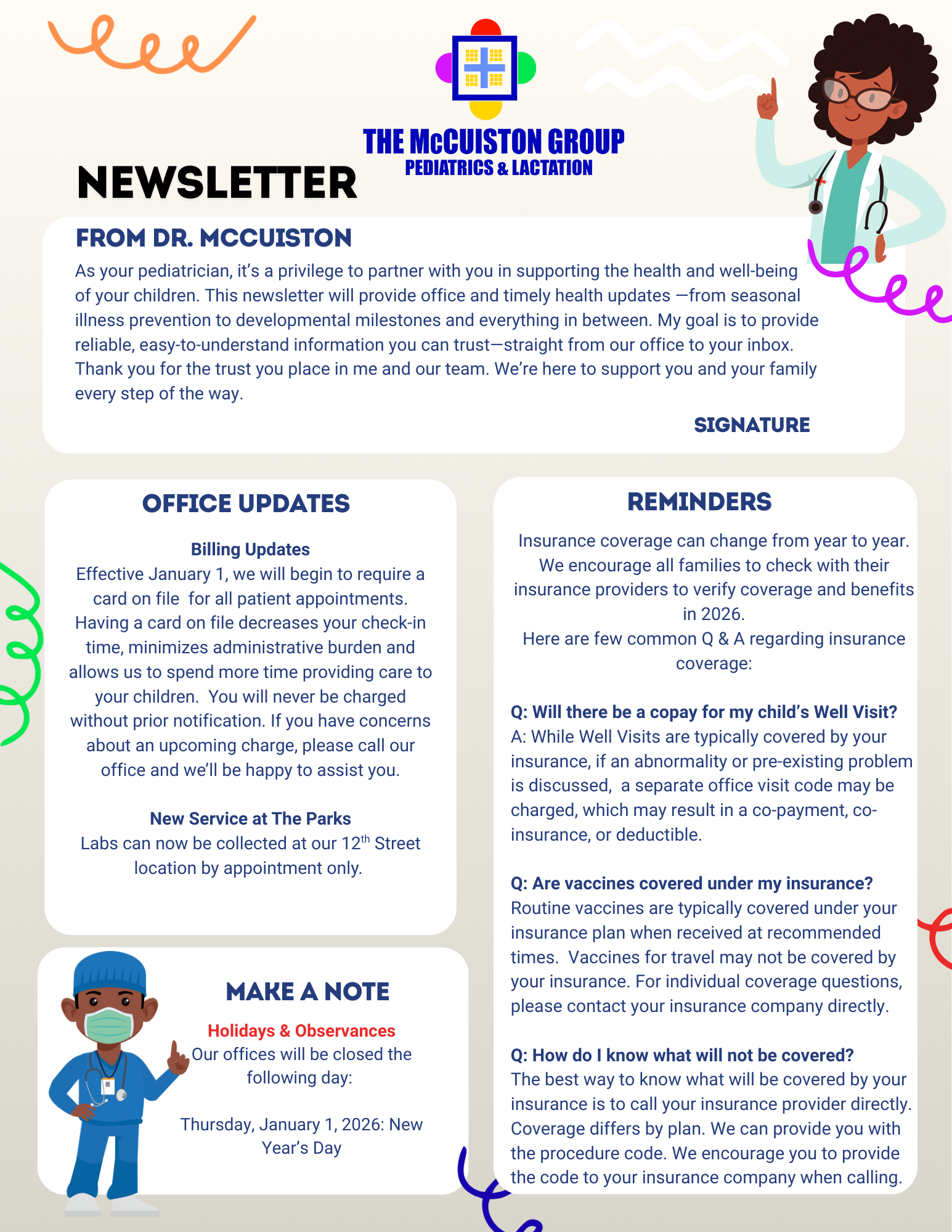 December 2025 Newsletter