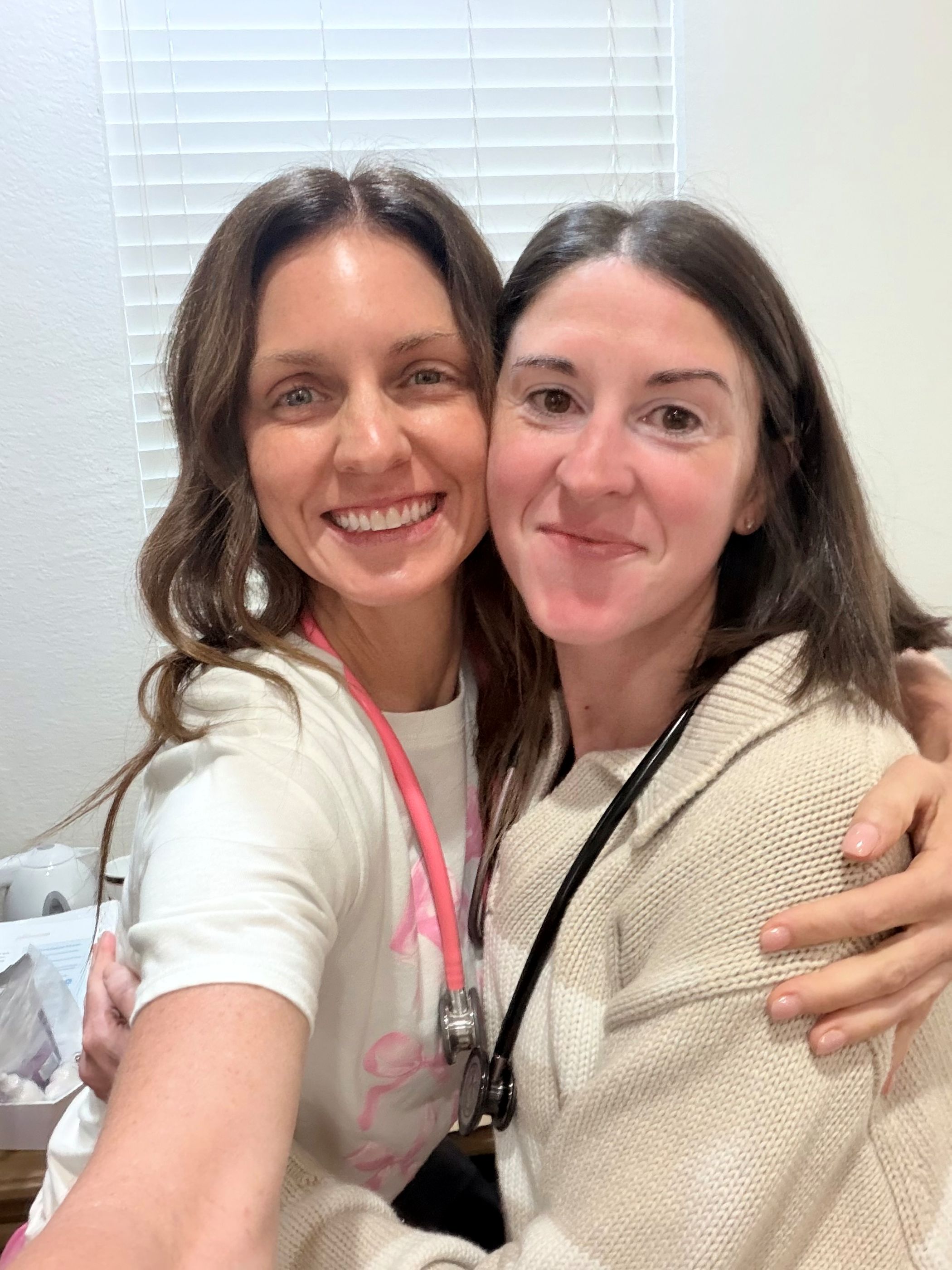 Practitioners Mandy and Kelly