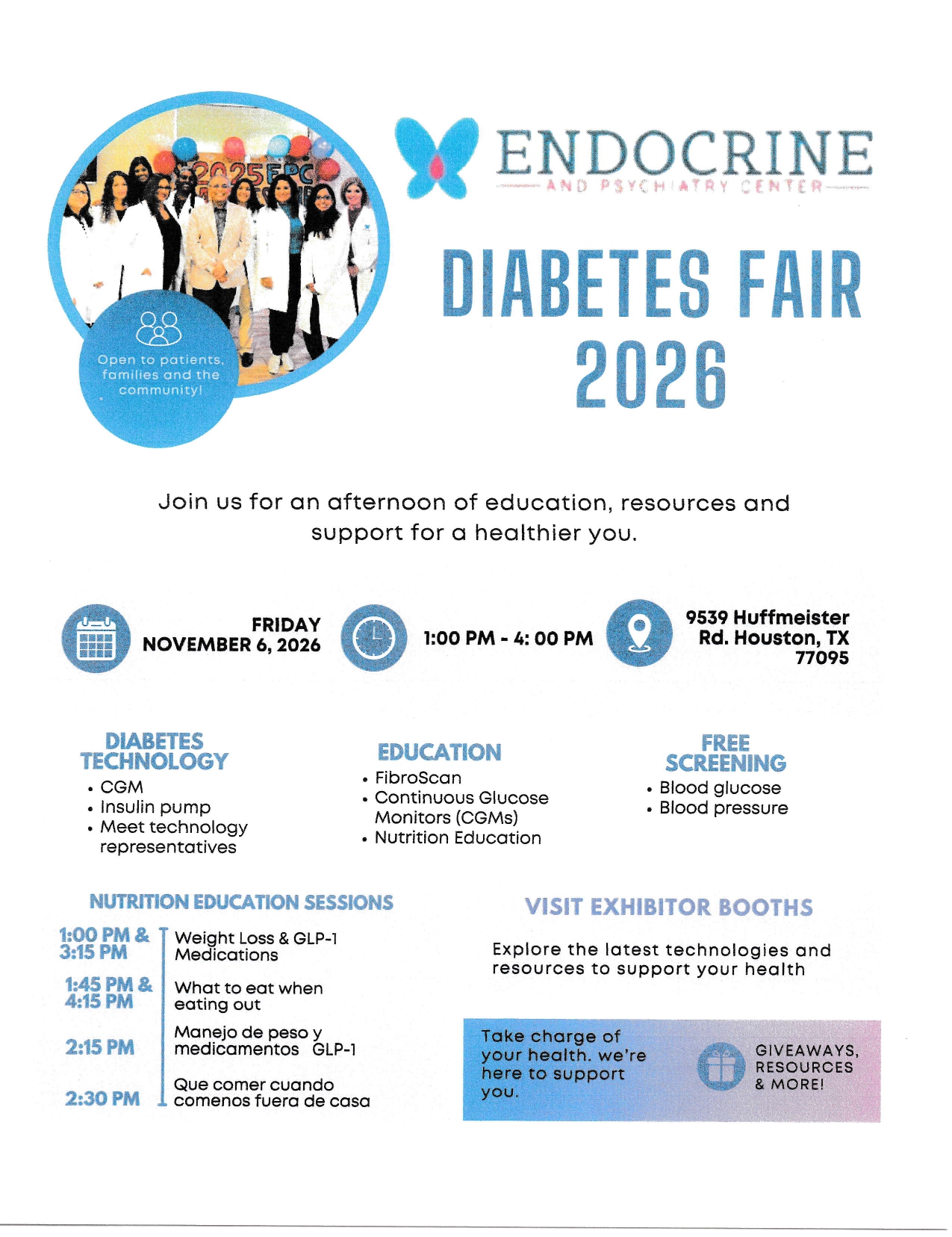 Endocrine Diabetes Fair 2026