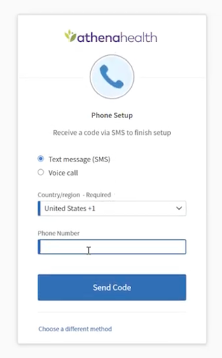 Athena Health Phone Setup