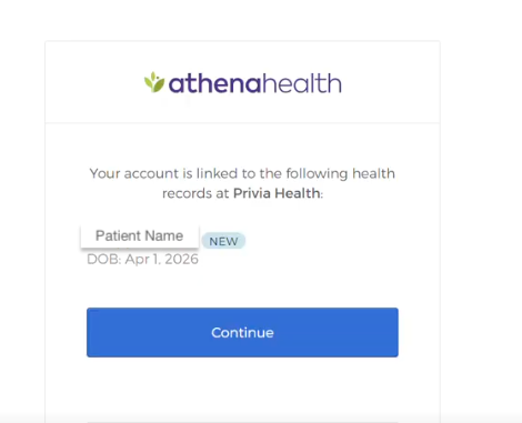 Athena Patient Name