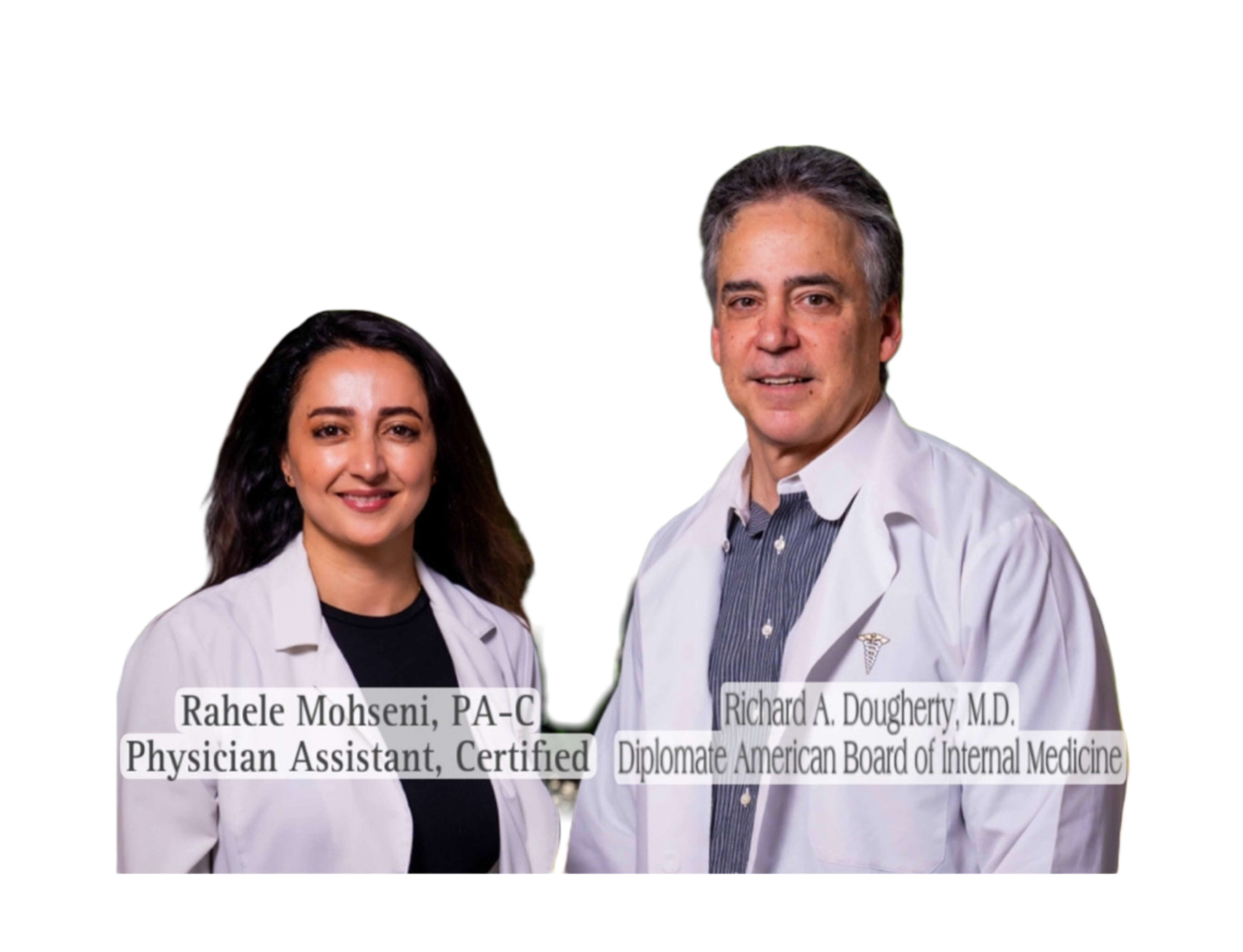 A group photo of Dr. Mohseni and Dr. Doughery