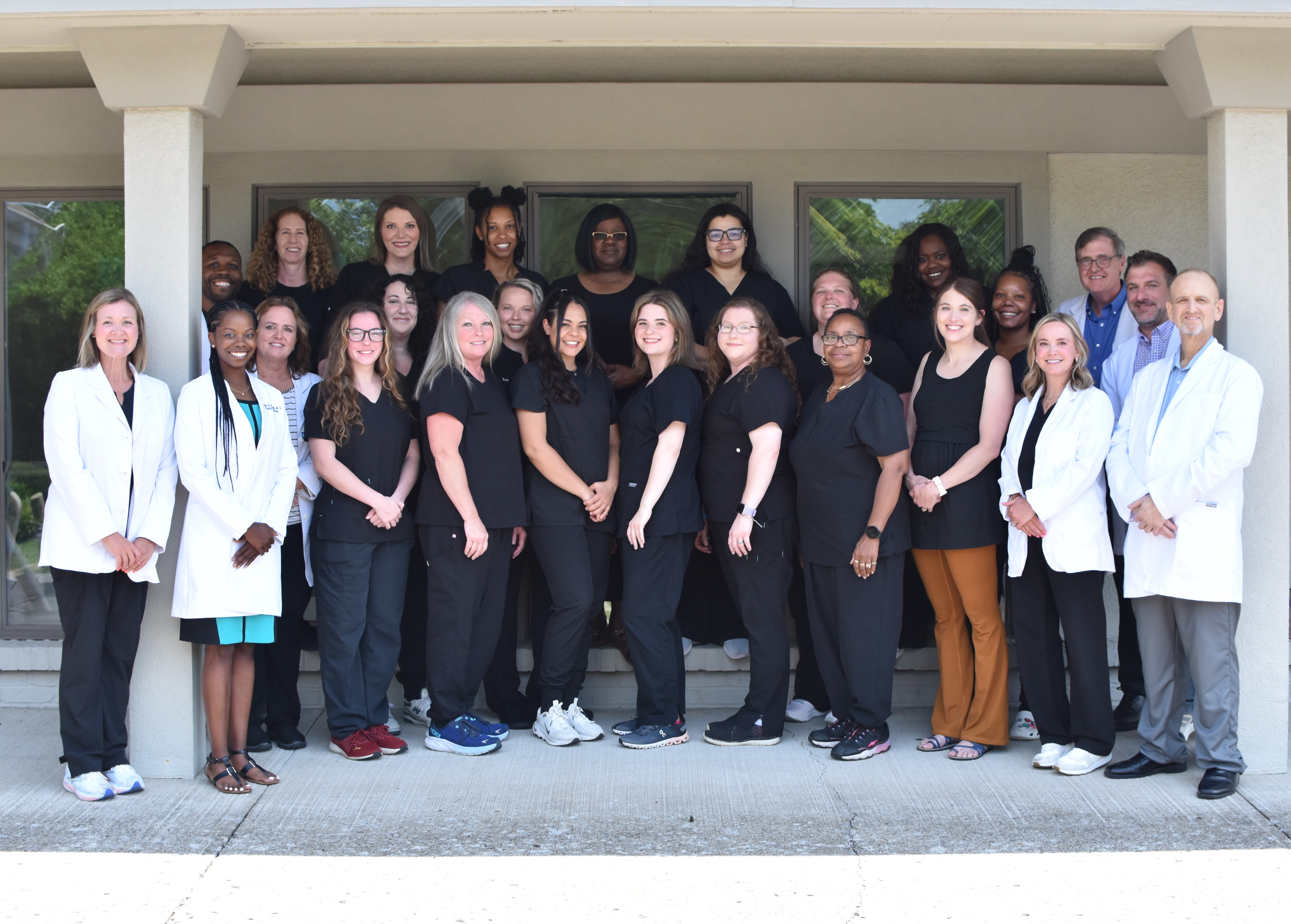 A group photo of our staff