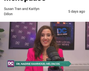 Dr. Hammoud’s Interview on menopause