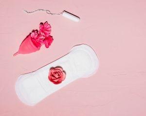 Top view of period related things