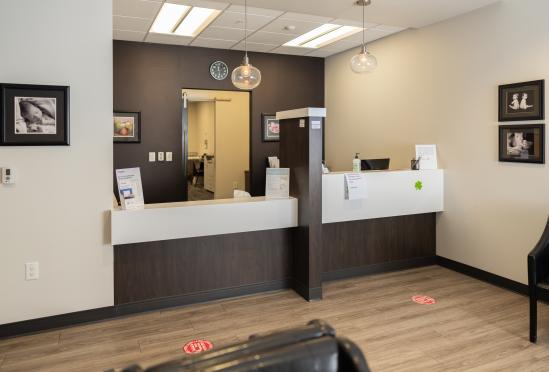 Interior of the lobby