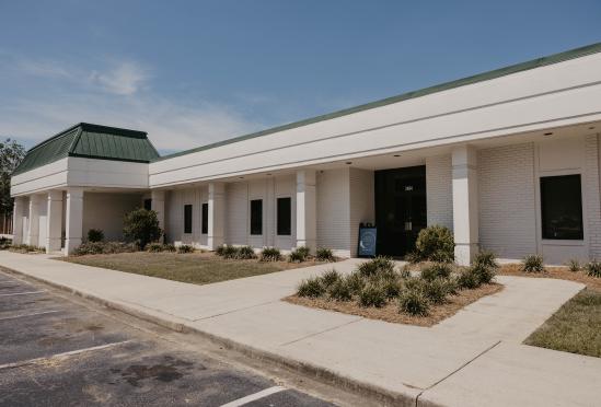 Exterior of the facility