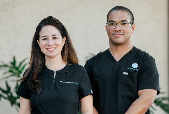 A group photo of the providers