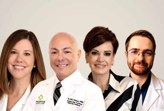 A group photo of the clinical staff