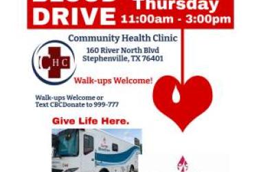 Cater Blood Drive
