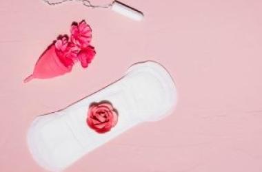 Top view of period related things